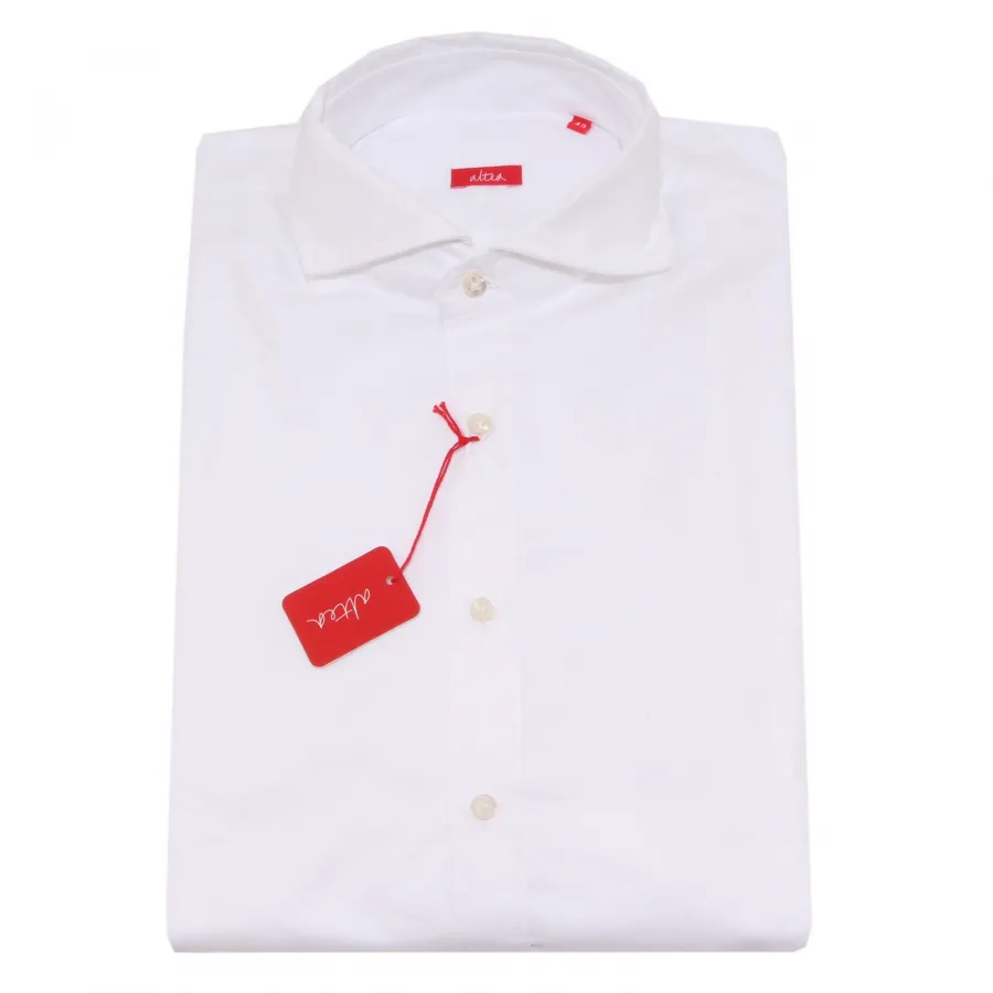 2672P camicia bianca ALTEA camicie uomo shirt men