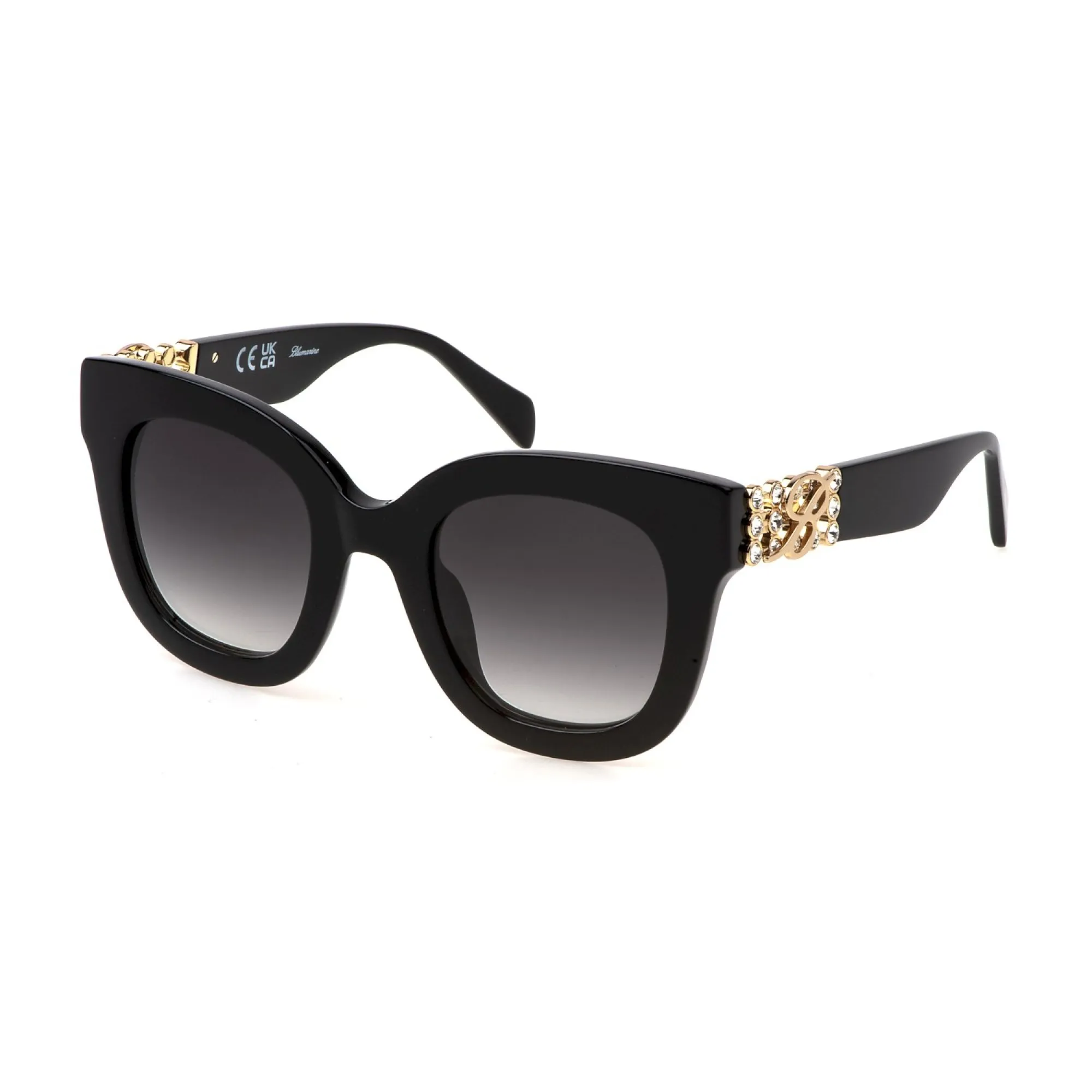   Blumarine SBM862S - 0700 Nero Lucido | Occhiale Da Sole Donna 