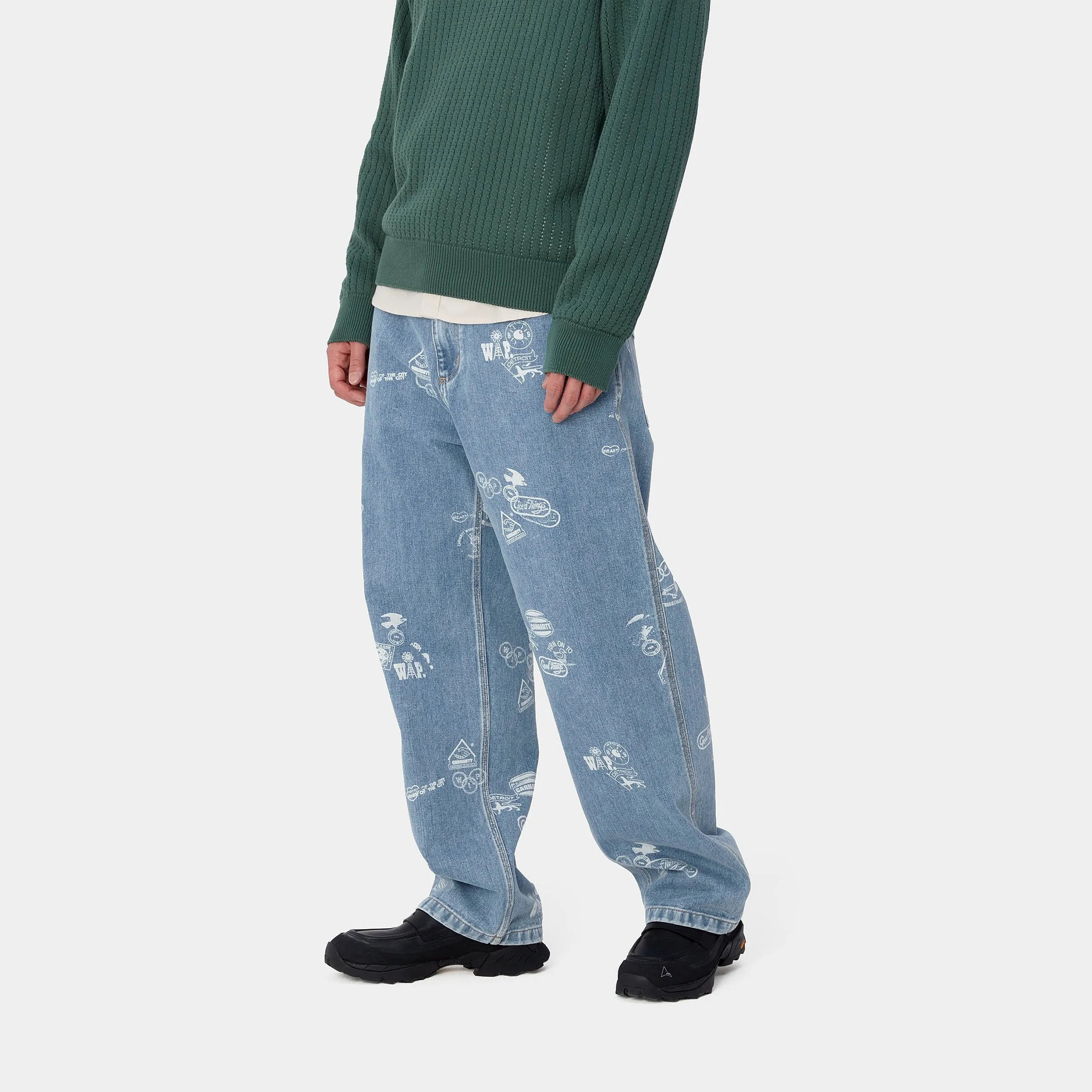 CARHARTT WIP PANTALONI STAMP