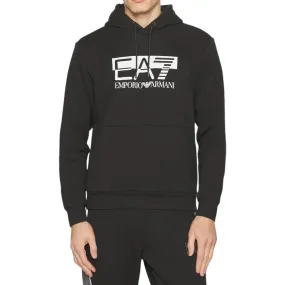 Emporio Armani  ---------    ------------Emporio armani felpa con cappuccio uomo - nero