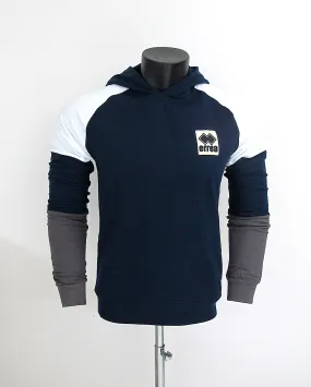 ERREA' REPUBLIC felpa uomo cappuccio SPORT FUSION R20G0D0Z22250 BLU inverno 2019