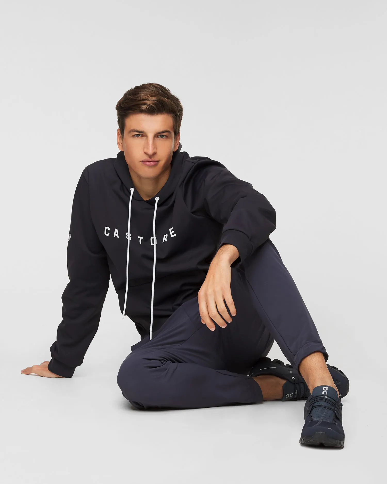 Felpa CASTORE GARCIA HOODY JCHD01-navy