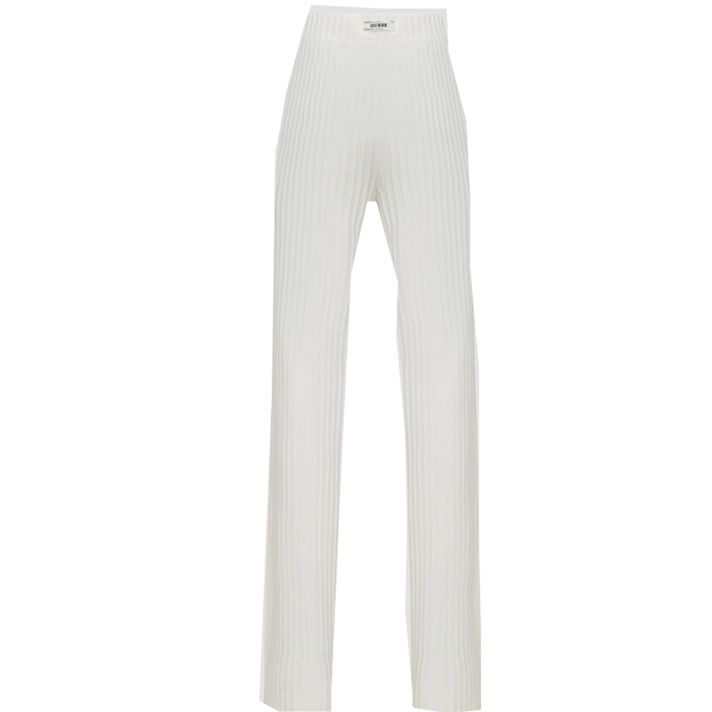 Guess pantaloni Anneka Flare V4RB06 KC2U2 G042 Snow Cap