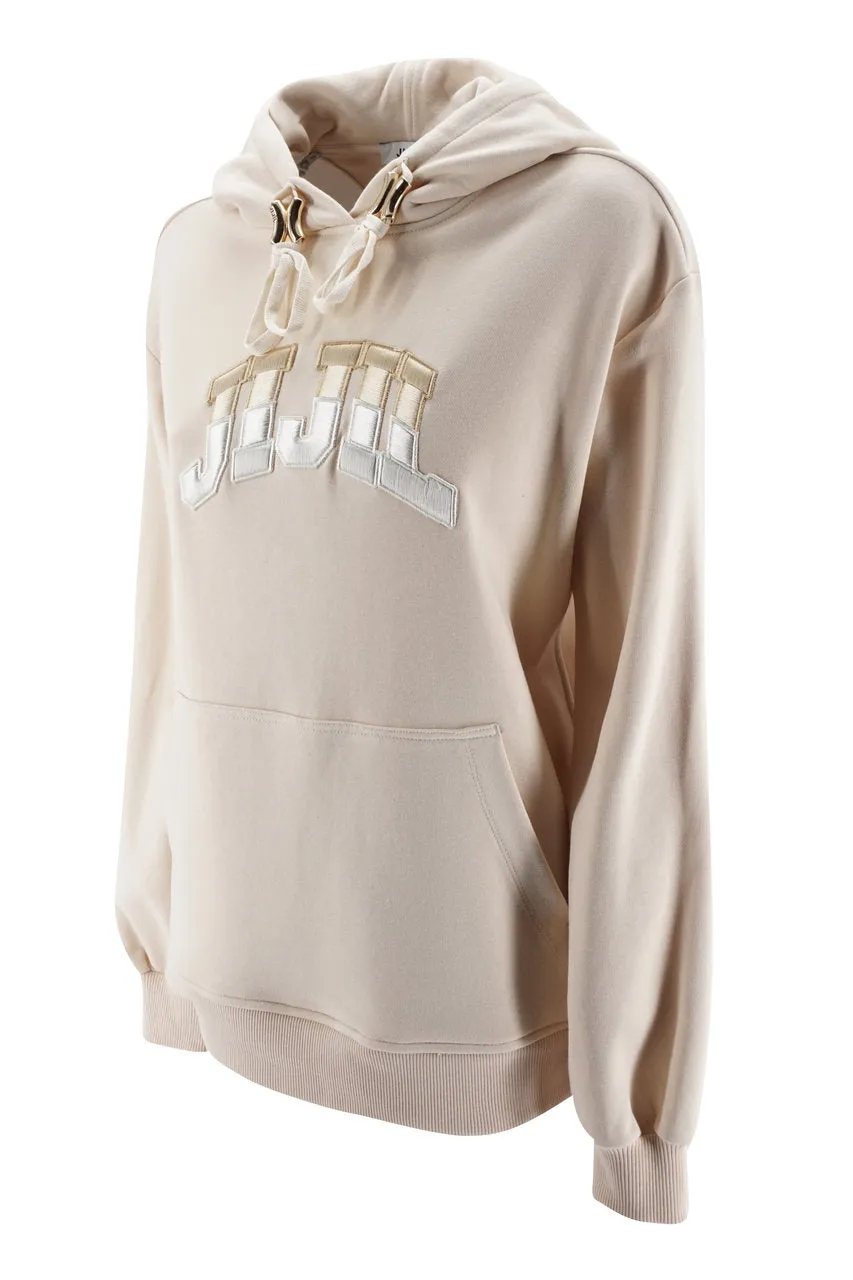 Jijil sweatshirt with logo / Beige