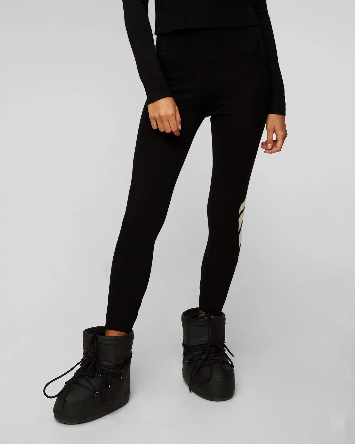 Leggings PERFECT MOMENT CABLE UNDERWEAR W3000421-1703black