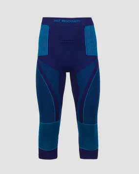 Leggings termoattivi 3/4 blu scuro da uomo X-Bionic Energy Accumulator 4.0 eawp07w19m-a234