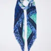 LIU JO STOLA FUNKY ANIMALIER 90X180 93951 Blue china