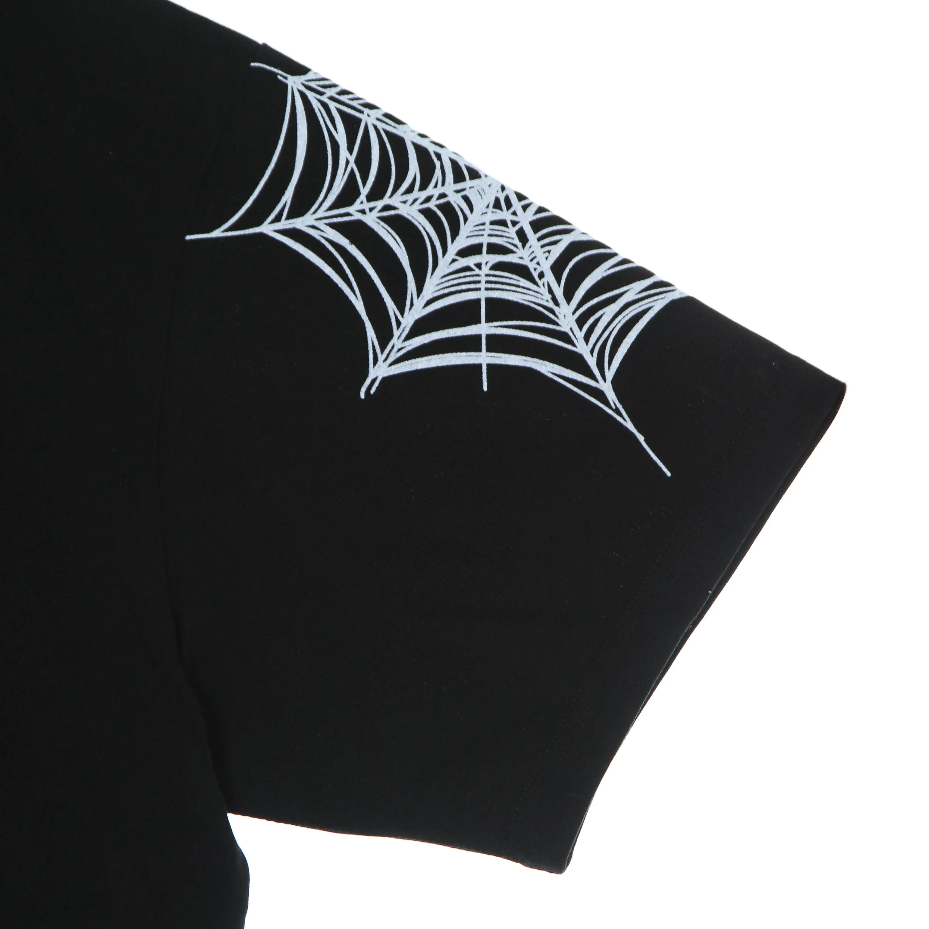 Maglietta Uomo Cobweb Print Tee Black/white