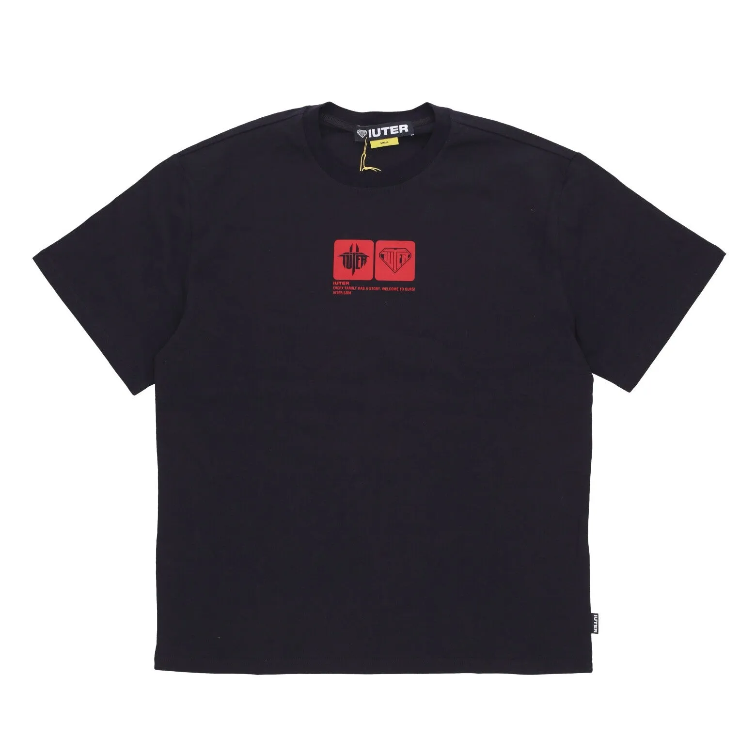 Maglietta Uomo Tab Tee Black