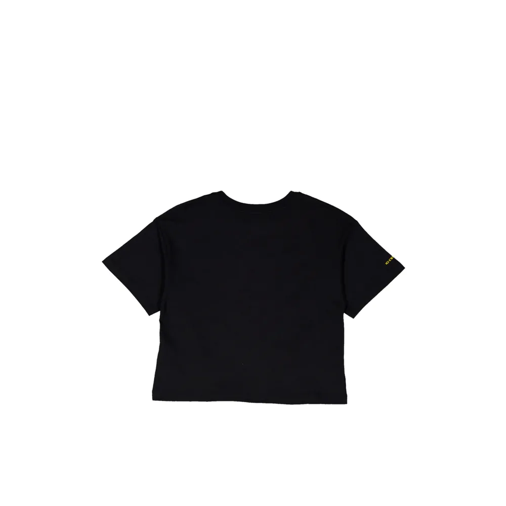 NIKE JORDAN - PSG SS TEE - BLACK/YELLOW - BAMBINO - 45C153 - 023