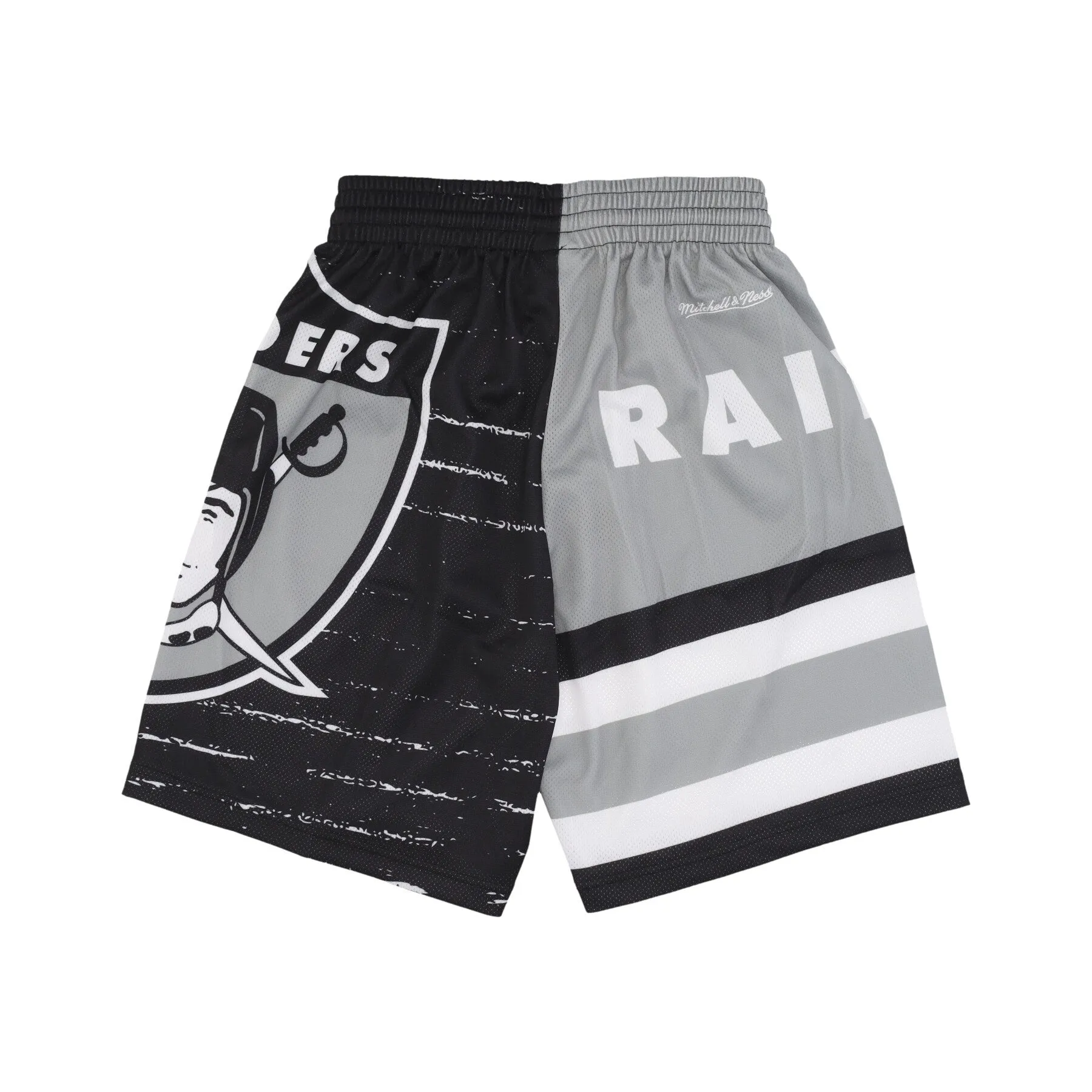 Pantaloncino Tipo Basket Uomo Nfl Jumbotron 3.0 Shorts Oakrai Multi/white