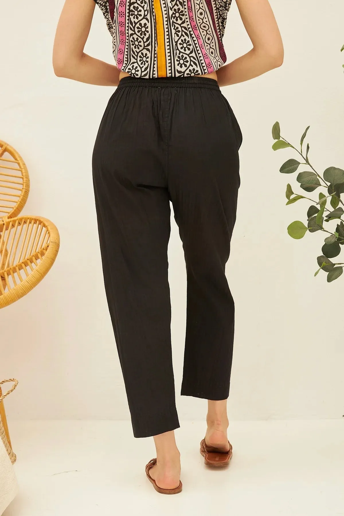 PANTALONE BONAO NERO