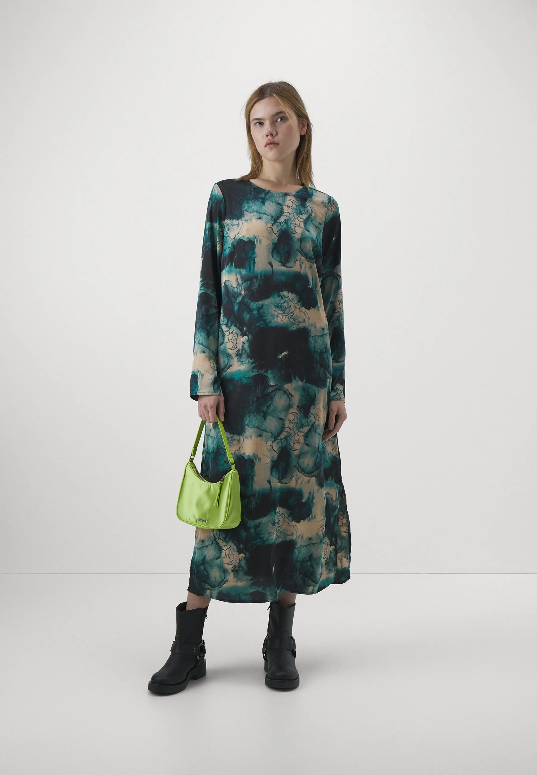 PCKATRINE O NECK MIDI DRESS - Vestito estivo