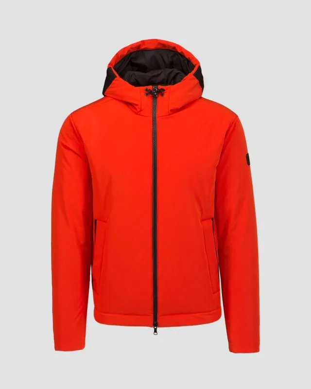 Pomarańczowa kurtka wiatrówka męska Paul&Shark Typhoon Windbreaker 13312165-973