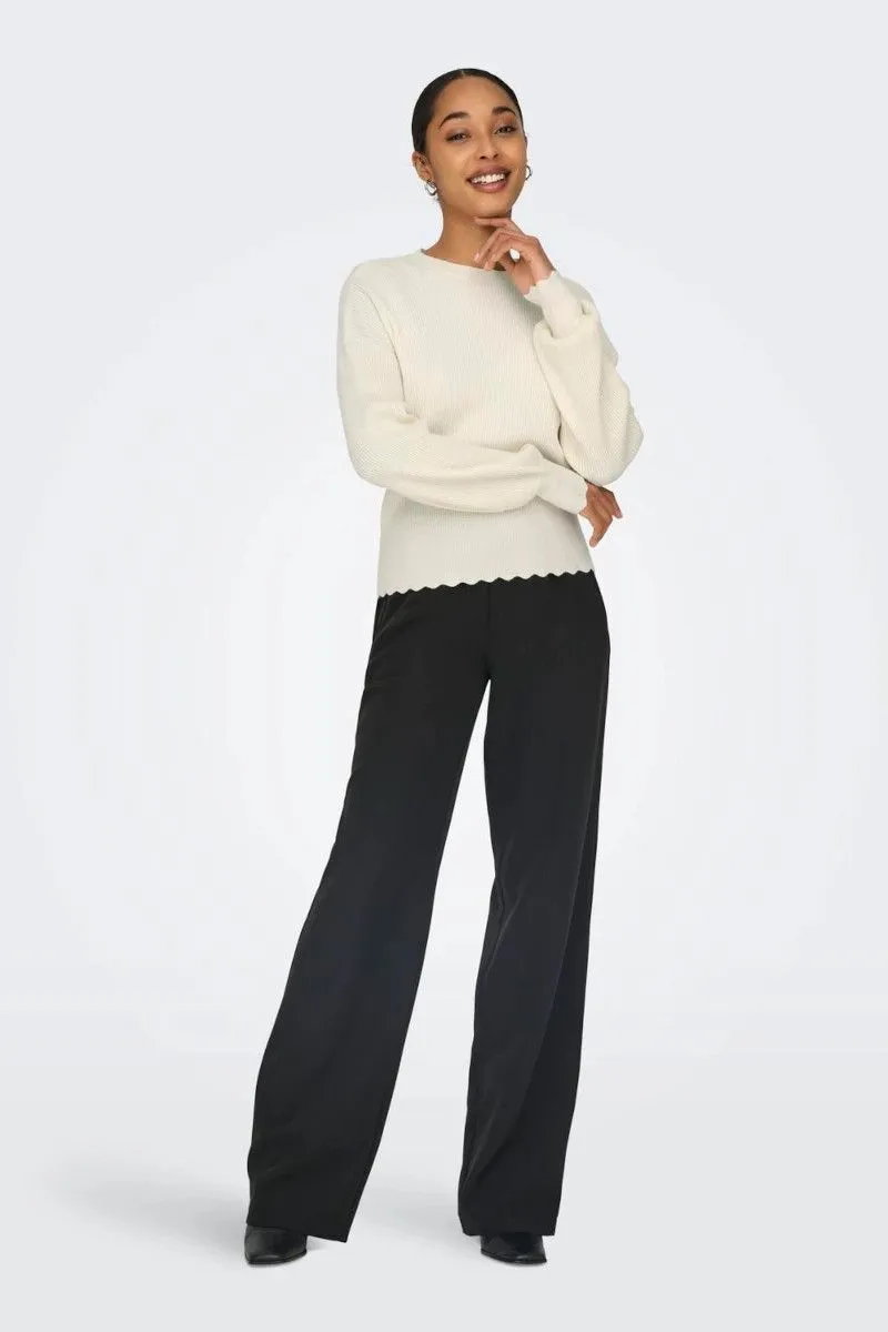 Pullover donna Avorio