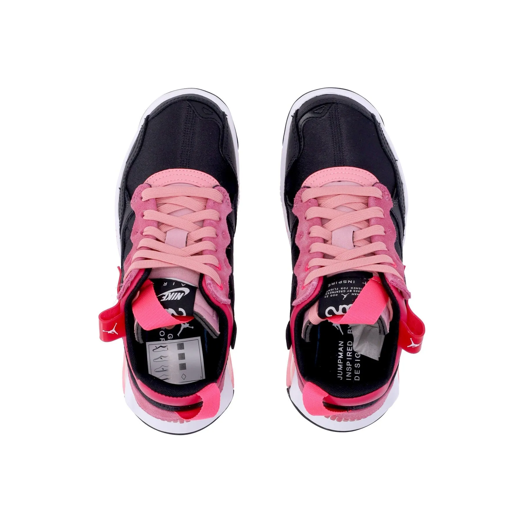 Scarpa Bassa Ragazza Jordan Ma2 (gs) Black/pinksicle/rush Pink/coral Chalk