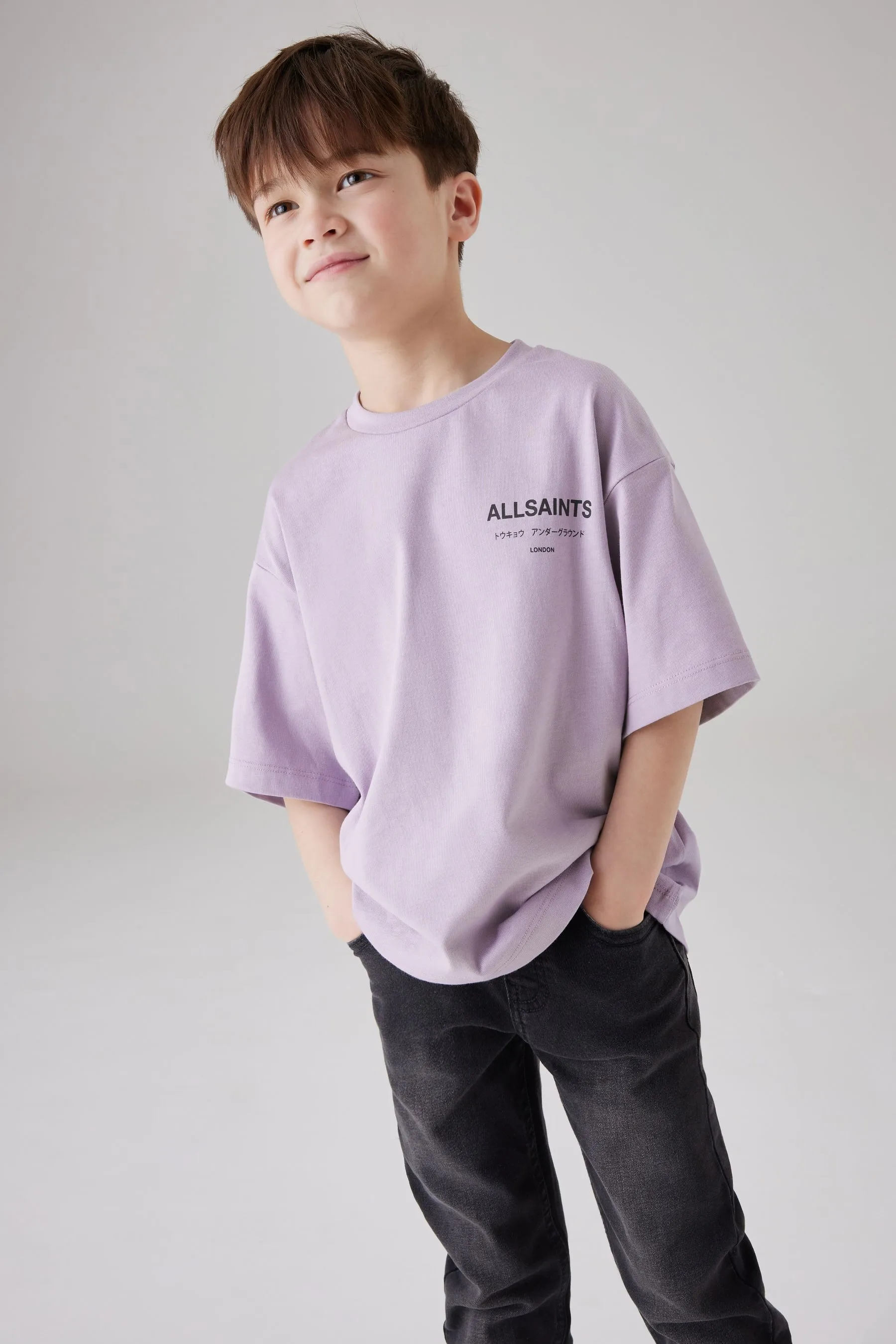 SmallSaints Equipaggio sotterraneo sovradimensionato T-Shirt    