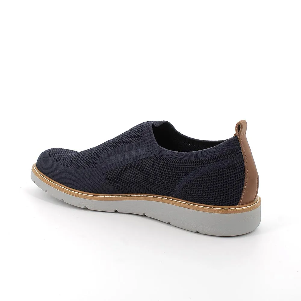 Sneaker calzino da uomo blu
