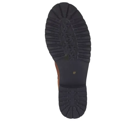 SPM Lano Stivaletti Donna in Vera Pelle con Bordi Rivetti Chelsea Boots SPM11000017 Marrone o Nero
