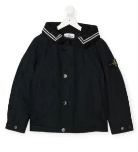 Stone Island Giubbino trapuntato con cappuccio 731640734